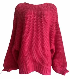Suéter tejido Alter’d State para mujer nuevo con etiquetas rosa intenso suave cómodo regular 79,95 $ - Imagen 1 de 9