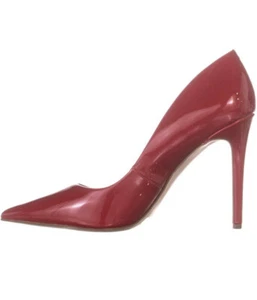 JESSICA SIMPSON Womens Red Cassani Pointed Toe Stiletto Slip On Pumps 8.5 M - Picture 1 of 12