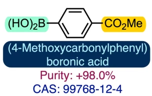 4-Methoxycarbonylphenyl boronic acid (for R&D) | CAS: 99768-12-4 | +98.0% - Picture 1 of 2