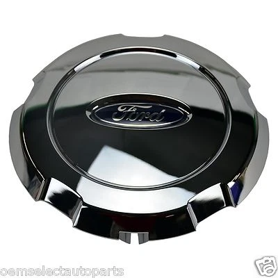 Cubierta de rueda frontal cromada pulida Ford F-150 2006-2008 OEM NUEVA 6L3Z1130D Foto 1 de 4