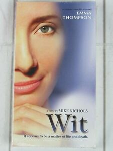 Wit (VHS, 2001) Emma Thompson, Christopher Lloyd