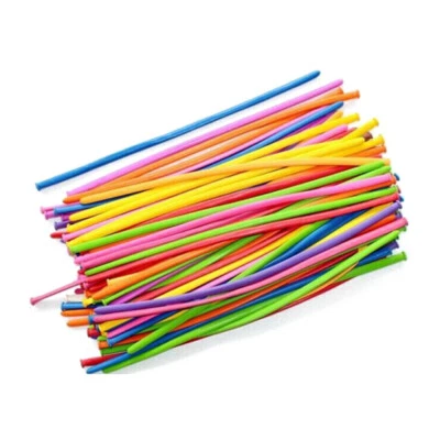 100 Pcs Luftballons Modellierballon Ballonkünstler Starter-Set - Bild 1 von 3