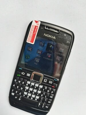Original Nokia E Series E71 - Black (Unlocked) Smartphone - Image 1 of 4