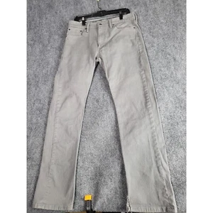Jeans uomo Levis 513 slim fit gamba dritta grigio taglia W34 L32 scuola classica - Foto 1 di 11