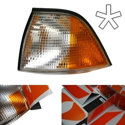 US - Design - Folie Blinker BMW E36 Coupé/Cabrio rechts/links tuning sidemarker - Bild 1 von 3