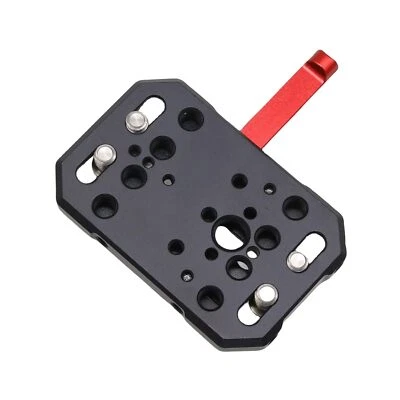 Placa de queso de batería con bloqueo de montaje en V para Sony Canon ARRI ROJO Panasonic Nikon Supply Foto 1 de 3