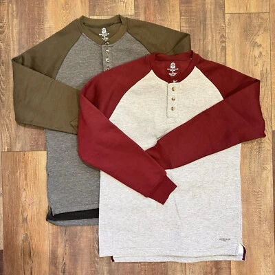 Sahara Club Men's Crew Neck Pullover Lot2 Green Maroon Gray Size XL Warm - Image 1 of 4