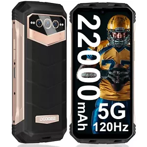 DOOGEE VMAX 5G Outdoor Smartphone 20GB+256GB 22000mAh 108MP Nachtsicht Handys - Bild 1 von 7