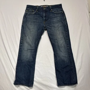 Levi's 527 Low Boot Cut Jeans Mens 38x30 Blue Denim Bootcut Cowboy Western Y2K - Picture 1 of 12