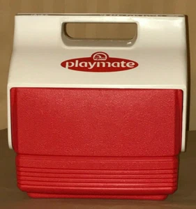  Igloo Playmate Mini Lunch Cooler (Red) - 4qt / 6 can capacity  USA Made 7/2009 - Picture 1 of 4