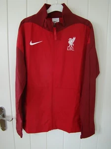 OFFICAL NIKE LFC EXCLUSIVE RED DRI FIT FUNNEL NECK JACKET SIZE XS BNWT - Picture 1 of 5