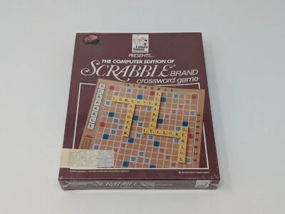 Scrabble Computer Edition - IBM PC - Tandy -  3.5 Floppy 1989 Virgin *Brand New* - Image 1 of 2