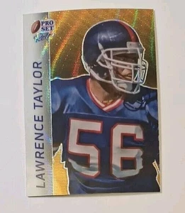 2024 Leaf Pro Set Gold Wave #RB-110 Lawrence Taylor #1/1 New York Giants HOF - Picture 1 of 3
