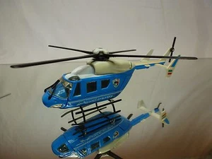 HELICOPTER - POLIZIA - POLICE - LIGHT BLUE - GOOD CONDITION - Picture 1 of 5