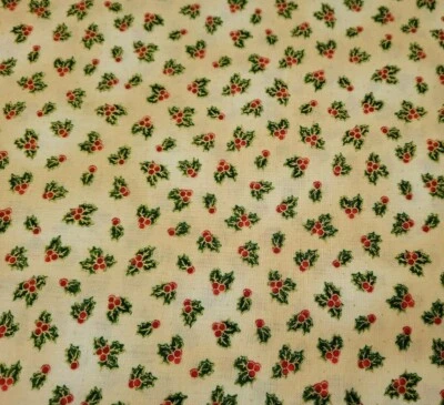 Sonidos de la Temporada POR Acolchado Tesoros Pequeño Acebo Tonal Dorado Bronceado Foto 1 de 3