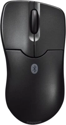 Sanwa Supply Bluetooth3.0 Blue LED Mouse Black MA-BTBL27BK - Image 1 of 4