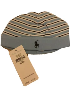 Ralph Lauren Cotton Hat Baby Boy Hat One Size 0-6 Months baby classic Beanie - Picture 1 of 3