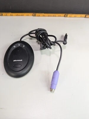 Microsoft Wireless Optical Desktop Receiver 3.0A Model 1029 PS/2 and USB Cable - Image 1 of 2