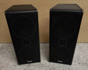2x Teufel CS 35 FCR Mk3 MKIII * 2 vías Consono altavoz satélite * negro - Imagen 1 de 2