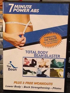 7 Minute POWER ABS & The Total Body BEAN Blaster DVD +3 Workouts Pilates Core - Bild 1 von 3