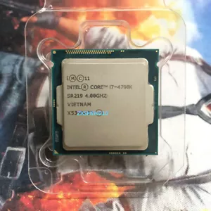 Intel Core i7-4790K CPU Quad-Core 8-Threads 4.0GHz 8M SR219 LGA1150 Processor - Picture 1 of 2