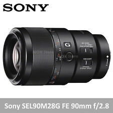 Sony SEL90M28G FE 90mm f/2.8 Macro G OSS Lens - Retail Box/ Unopend/ Free Fedex