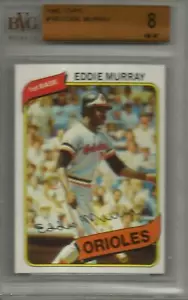 Eddie Murray 1980 Topps #160 BVG 8 NH-MT - Picture 1 of 1