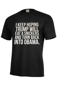 I KEEP HOPING TRUMP WILL EAT... VUELVE A OBAMA. PAYASO IMPEACH TRUMP RESIST - Imagen 1 de 5