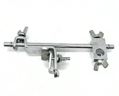 Ludwig 60s/70s #1127 Hi Hat Hoop Mount Clamp Brace for Double Bass - LBDHHHC-101 - Image 1 of 4