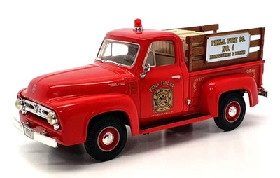 First Gear 1/34 Scale 18-1585 - 1953 Ford F100 Pick Up - Phili Fire Co. #4 - Image 1 of 4