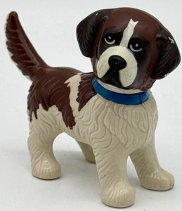 Vintage Littlest Pet Shop brauner Hund Kenner 1993 stehend, beweglicher Kopf - Bild 1 von 4
