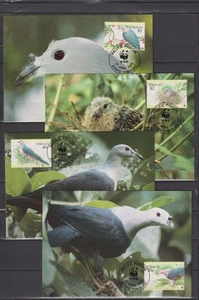 F2160 - Tokelau 1995 -Maxicards - Vogels/Birds/Vögel - WWF/WNF - Imagen 1 de 1