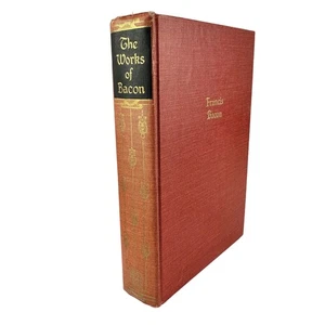 The Works of Francis Bacon Copyright 1932 Black's Readers Service Co - Bild 1 von 7