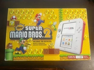 Electric Blue 2 Nintendo 2DS New Super Mario Bros 2 Bundle NUR Konsole Box - Bild 1 von 5
