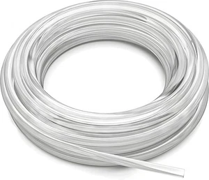 3/16'' Vinyl Sling Chair Spline Solid Awning Cord 3/16 in, 25 ft, Clear - Imagen 1 de 6