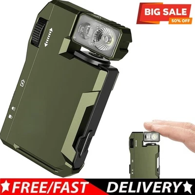 G5 Wiederaufladbare EDC Taschenlampe, 400 Lumen Dual Lichtquellen Blitz