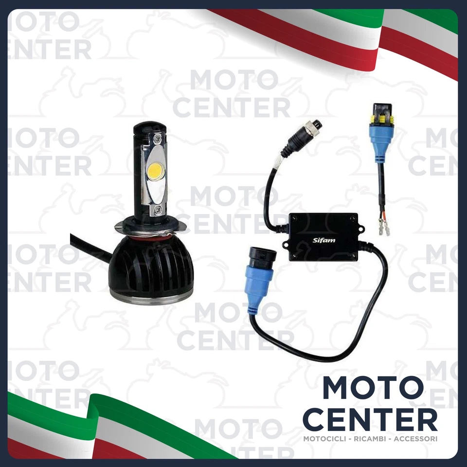 KIT LAMPADA H7 LED + CENTRALINA 24W - 2200 LUMENS - Immagine 1 di 1