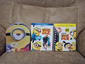 Despicable Me 2 & 3 (DVD, Blu-Ray) And Minion Special Edition - Picture 1 of 3