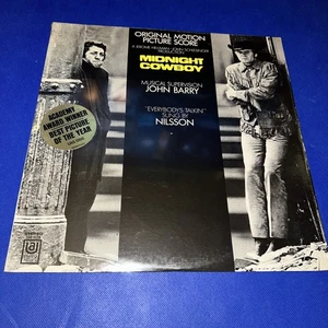 #A40 Midnight Cowboy Movie Score Album Vinyl LP Sealed - Picture 1 of 14