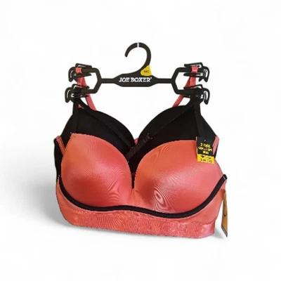 Paquete de 4 sujetadores inalámbricos Joe Boxer Gentle Lift - 34C - sin etiquetas - colores mezclados nuevos con etiquetas Foto 1 de 4