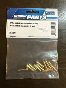 Conectores bala LRP 4mm Gold Works (10 piezas) - Nuevos - Mejor oferta - Sellados - Imagen 1 de 3