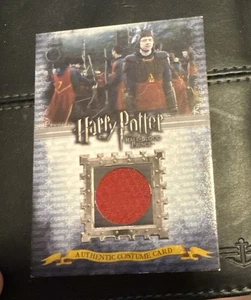 HARRY POTTER & HALF BLOOD PRINCE RUPERT GRINT C3 COSTUME CARD 202/380 - Picture 1 of 4
