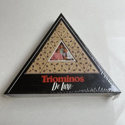 TRIOMINOS DE LUXE BY GOLIATH Netherlands Holland RARE VINTAGE 1989 NEW SEALED - Image 1 of 4