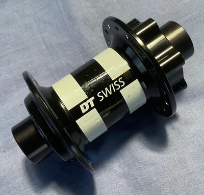 DT Swiss 350 Classic front disc 6 bolt 110 x 20mm, 32 hole, black (non boost) - image 1 of 4