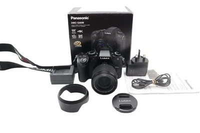 Panasonic G80 Mirrorless Camera 16MP with 12-60mm, Shutter Count 694 REFURBISHED - Image 1 of 4