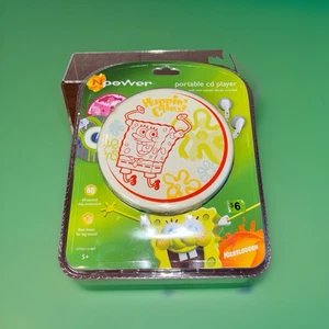 LETTORE CD PORTATILE SPONGEBOB SQUAREPANTS. NICKELODEON. 2008. - Foto 1 di 9