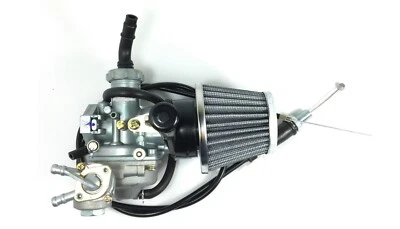 Filtro de aire de cable de carburador y acelerador para Honda TRX125 1985 1986 1987 1988 ATV Foto 1 de 4