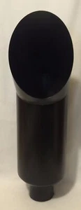 FLAT BLACK 5" ID 10" OD 36" L DIESEL EXHAUST CAT STACK FORD DODGE CHEVY - Picture 1 of 4