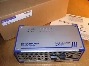 New old stock - Hirschmann 943606031 RS1-FX/FX 943 606-031 Rail Switch 10 port - Picture 1 of 12