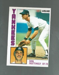 1984 OPC Don Mattingly rookie. #8 NM. - Bild 1 von 2